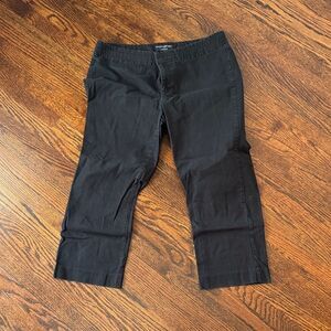 Banana Republic Black Martin Fit Trousers